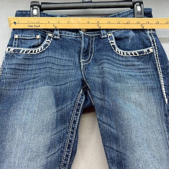 Daytrip Aquarius Women's Jeans Size 27 Embellished DBK119 - Picture 3 of 15